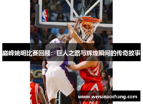 巅峰姚明比赛回顾：巨人之路与辉煌瞬间的传奇故事